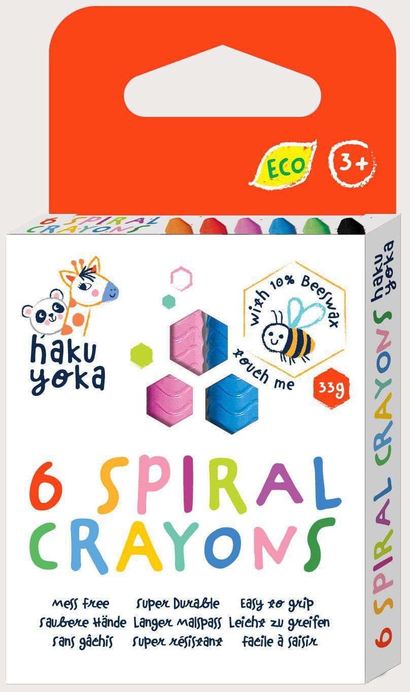 Domácnost a Zahrada - Spirálové voskovky- 12 barev M