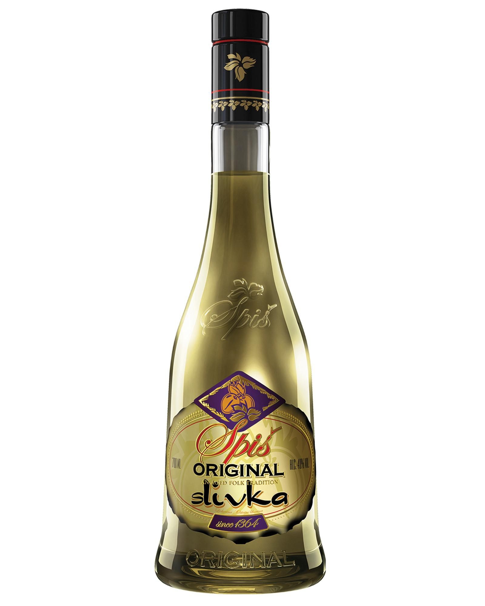 Nápoje - Spiš Originál Slivka 40%, 0,7l