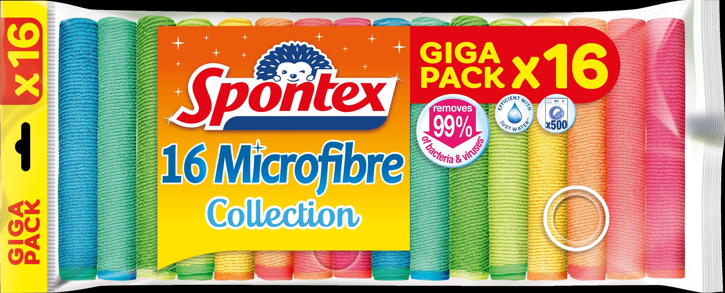 Domácnost a Zahrada - Spontex Collection mikroutěrka 16 ks