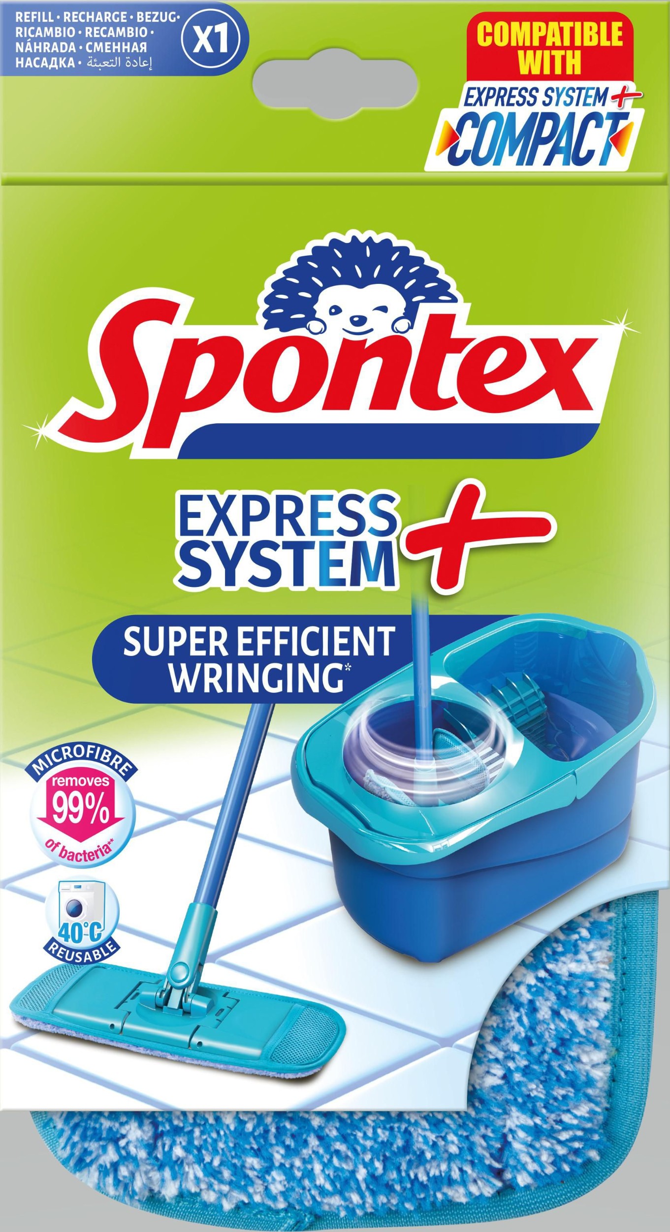 Domácnost a Zahrada - Spontex Express System+ náhrada