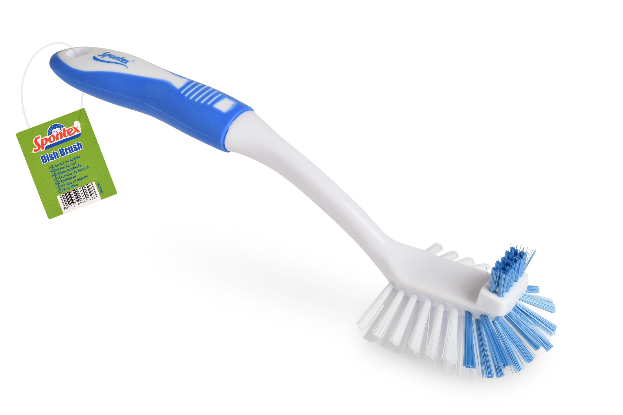 Drogerie a kosmetika - Spontex Kartáč na nádobí premium plochý