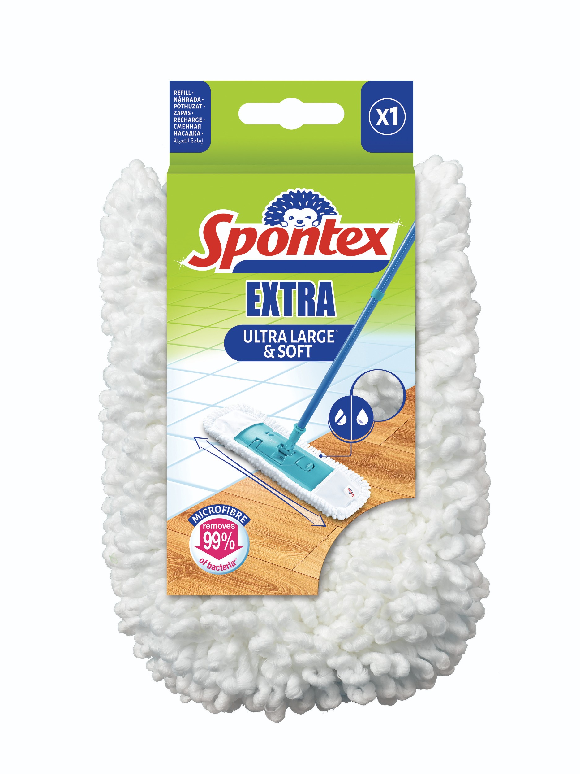 Domácnost a Zahrada - Spontex Microwiper extra náhrada