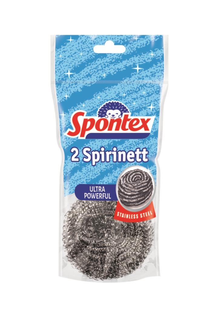 Drogerie a kosmetika - Spontex Nerez drátěnka 2 ks