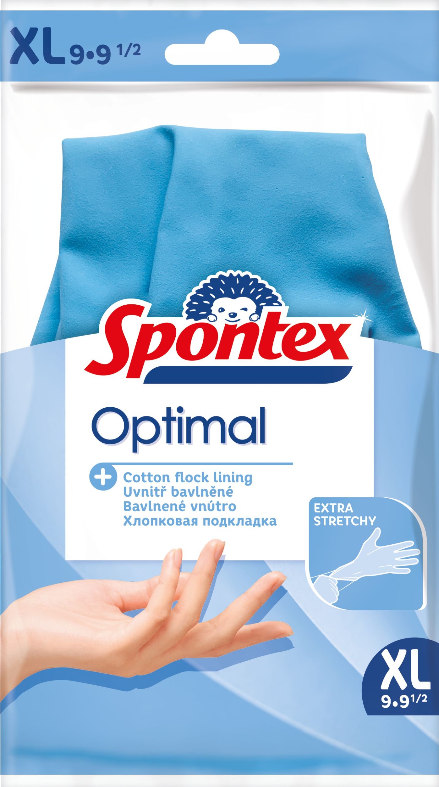 Drogerie a kosmetika - Spontex Optimal rukavice vel. XL