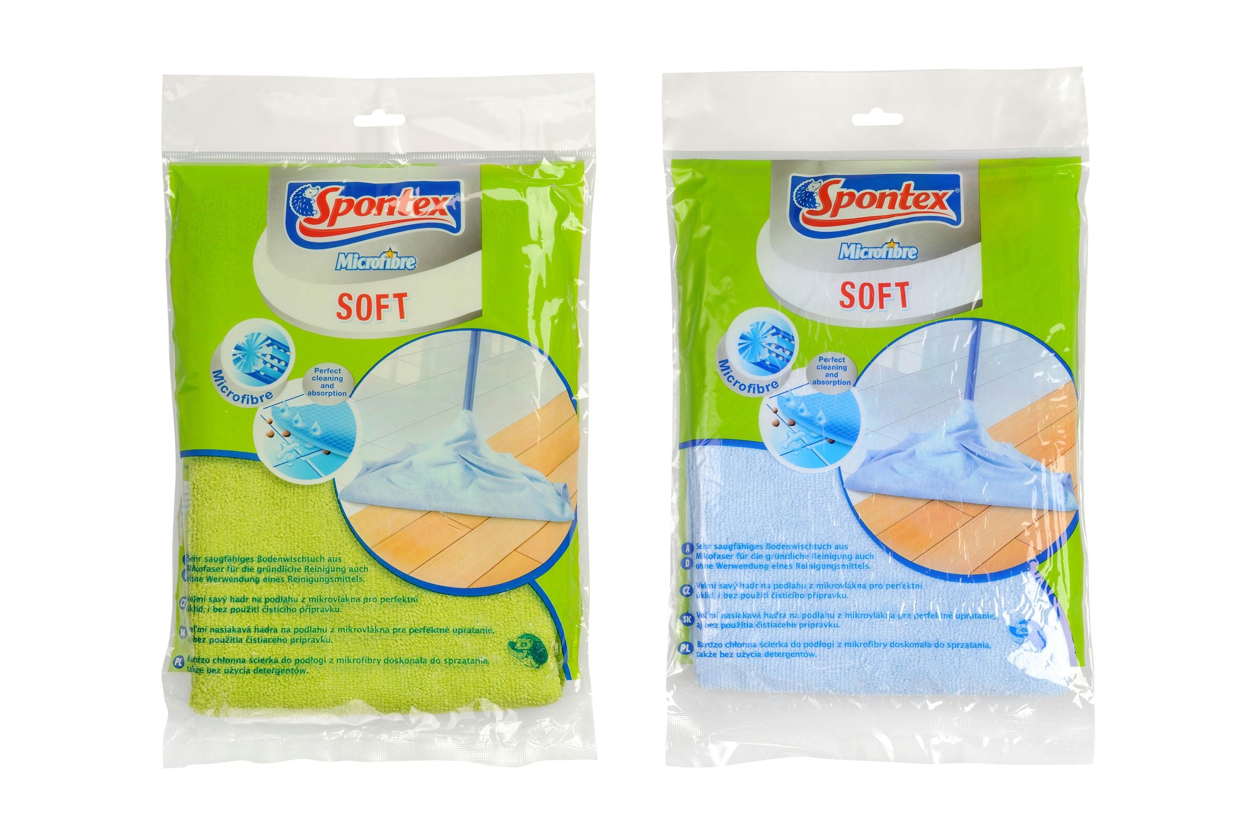 Domácnost a Zahrada - Spontex Soft mikro hadr na podlahu různé barvy 1ks