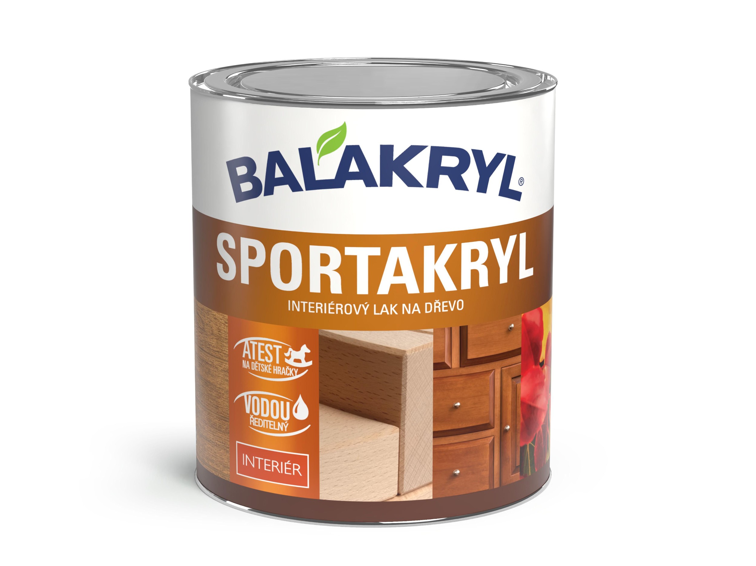 Domácnost a Zahrada - Sportakryl Bezbarvý lesklý 0,7 kg