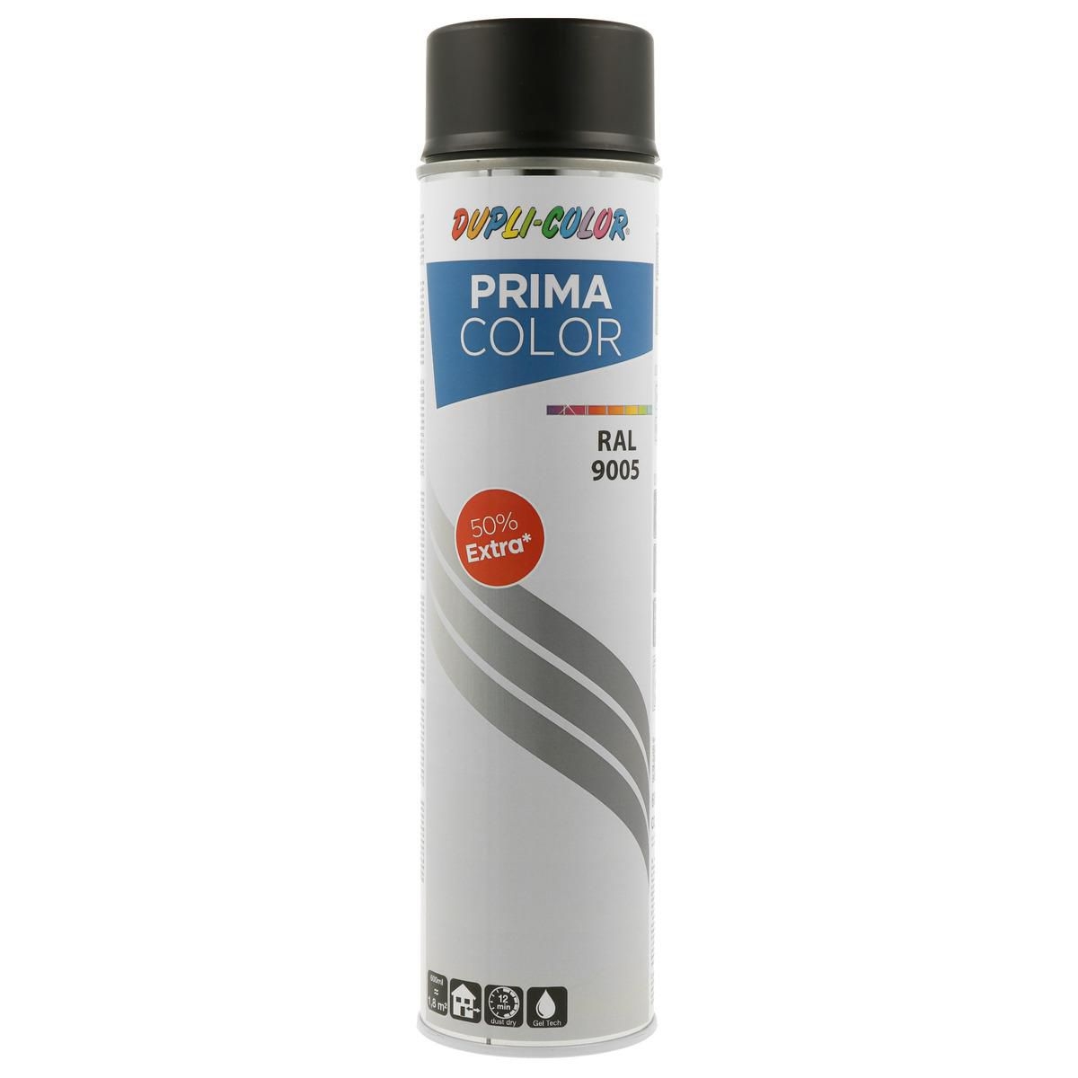Domácnost a Zahrada - Sprej Dupli-color Prima RAL9005 mat 600ml