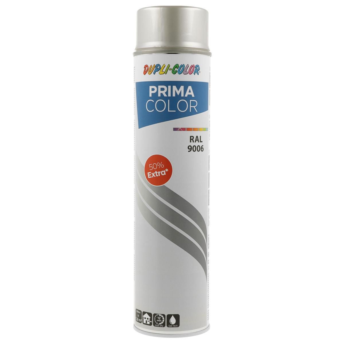 Domácnost a Zahrada - Sprej Dupli-color Prima RAL9006 lesk 600ml