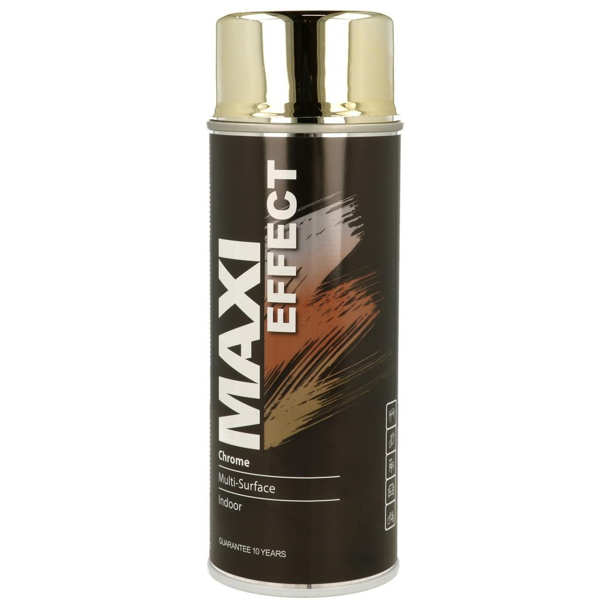 Domácnost a Zahrada - Sprej Maxi color Chrom efekt zlatý 400ml