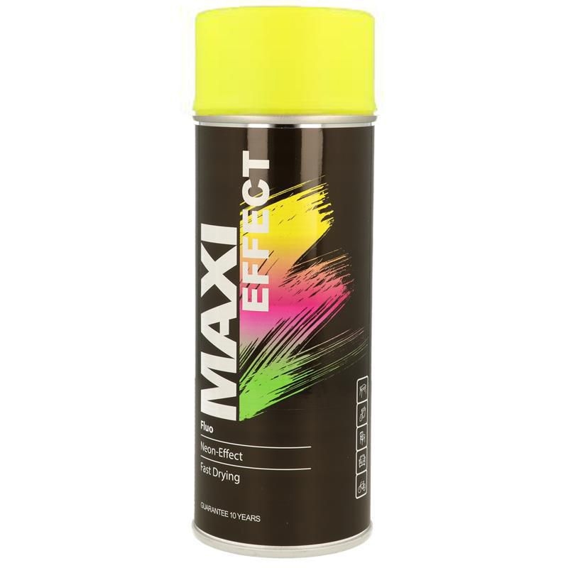 Domácnost a Zahrada - Sprej Maxi color Fluo žlutý 400ml