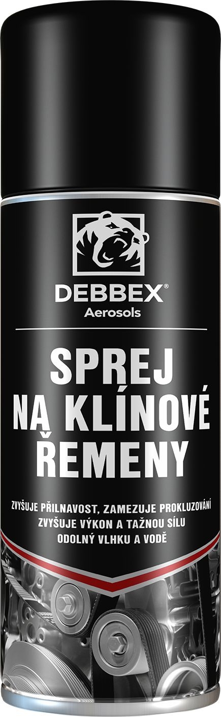 Sprej na klínové řemeny