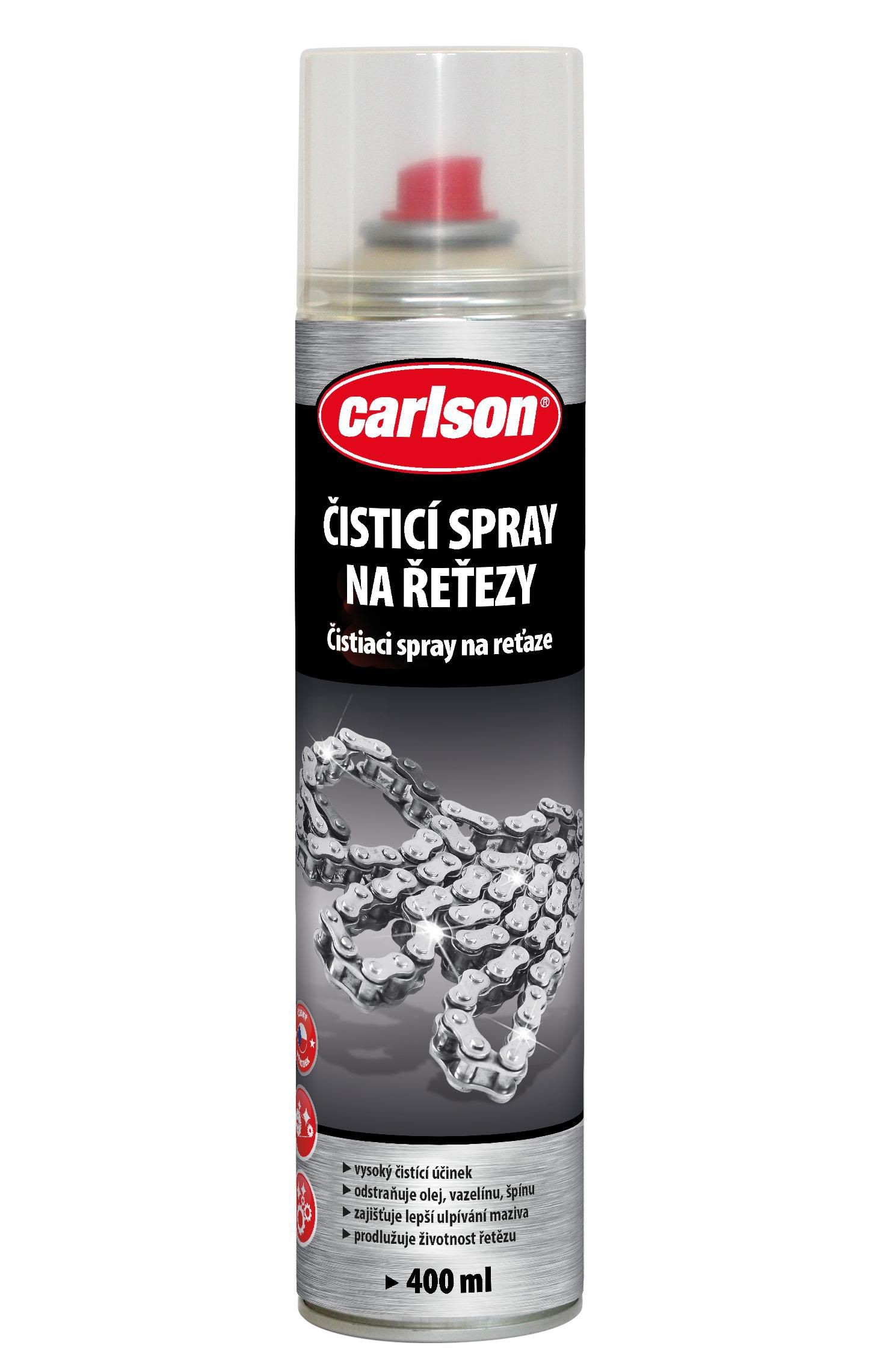 Auto-moto - SPREJ NA ŘETĚZY CARLSON ČISTÍCÍ 400ML