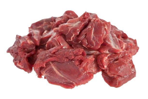 Mražené potraviny - Srnčí maso na guláš mražené 800g