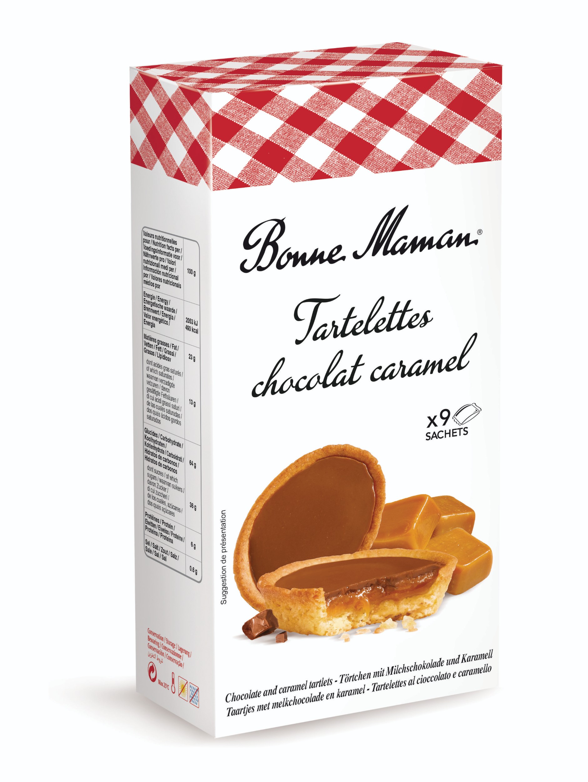 Trvanlivé potraviny - St Michel Tarteletky čokoláda-karamel 135g