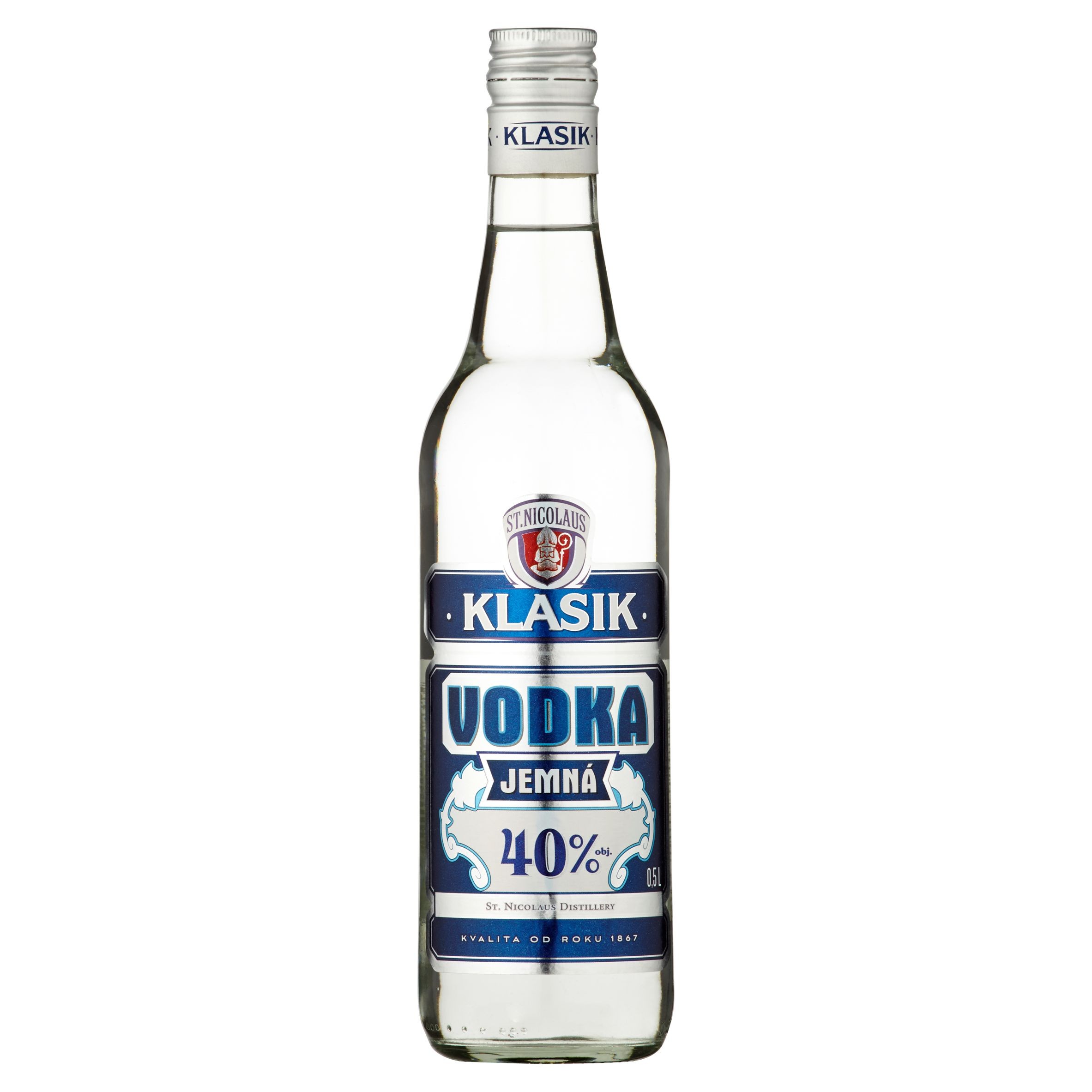 Nápoje - St. Nicolaus Klasik Vodka jemná 0,5 l