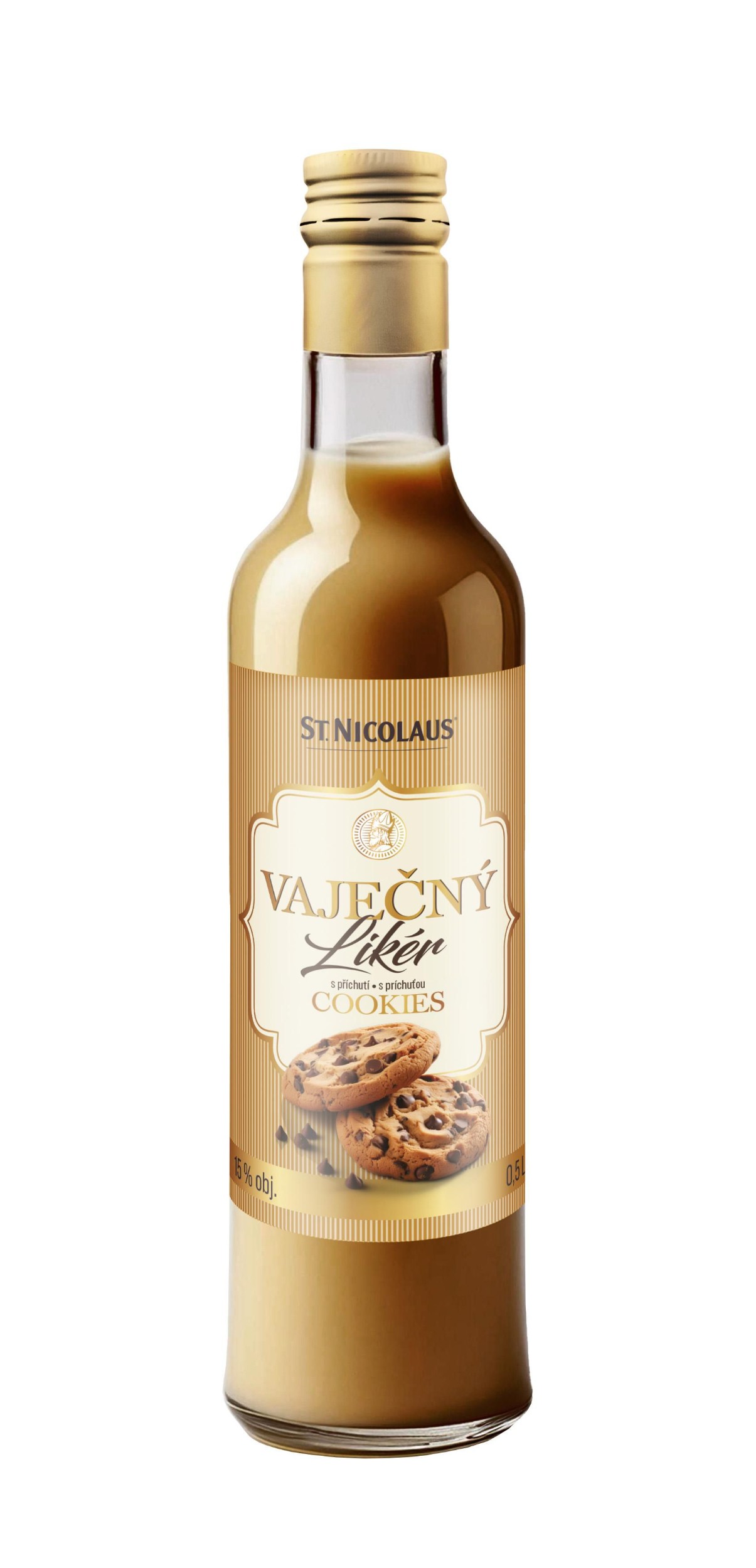 Nápoje - ST. Nicolaus Vaječný likér Cookies 15% 0,5l