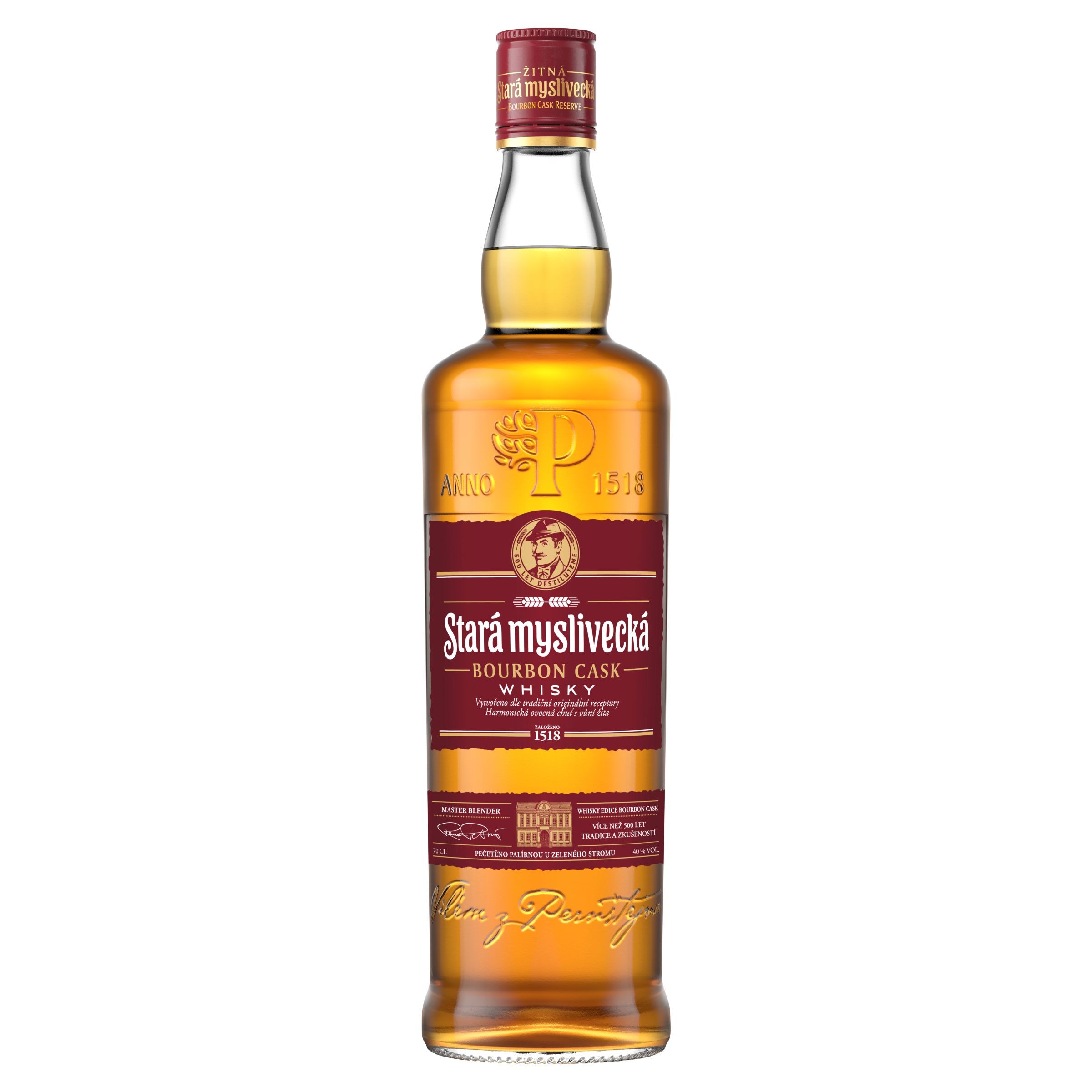 Nápoje - Stará žitná myslivecká reserve bourbon cask 40% 0,7 l