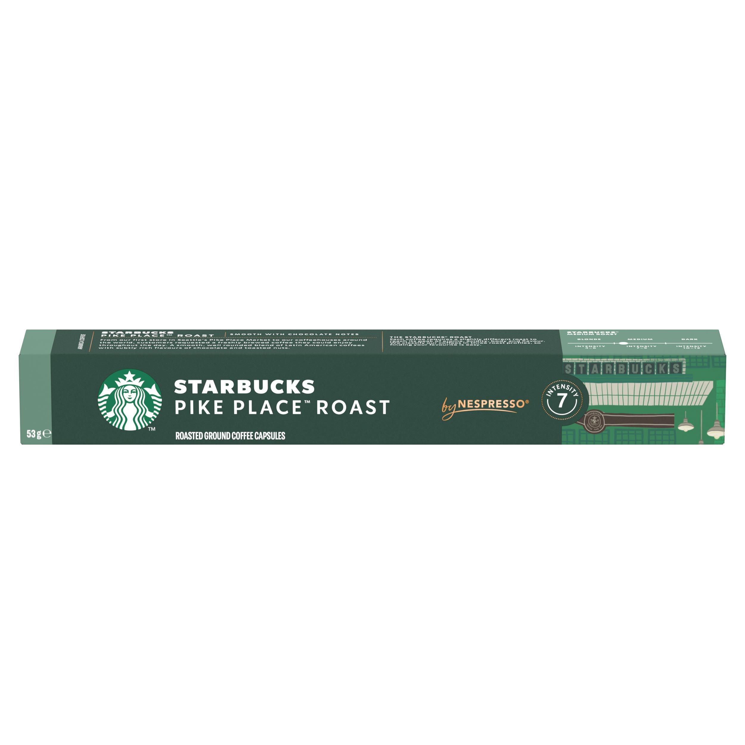 Nápoje - Starbucks by Nespresso Pike Place Roast Kávové kapsle 10ks