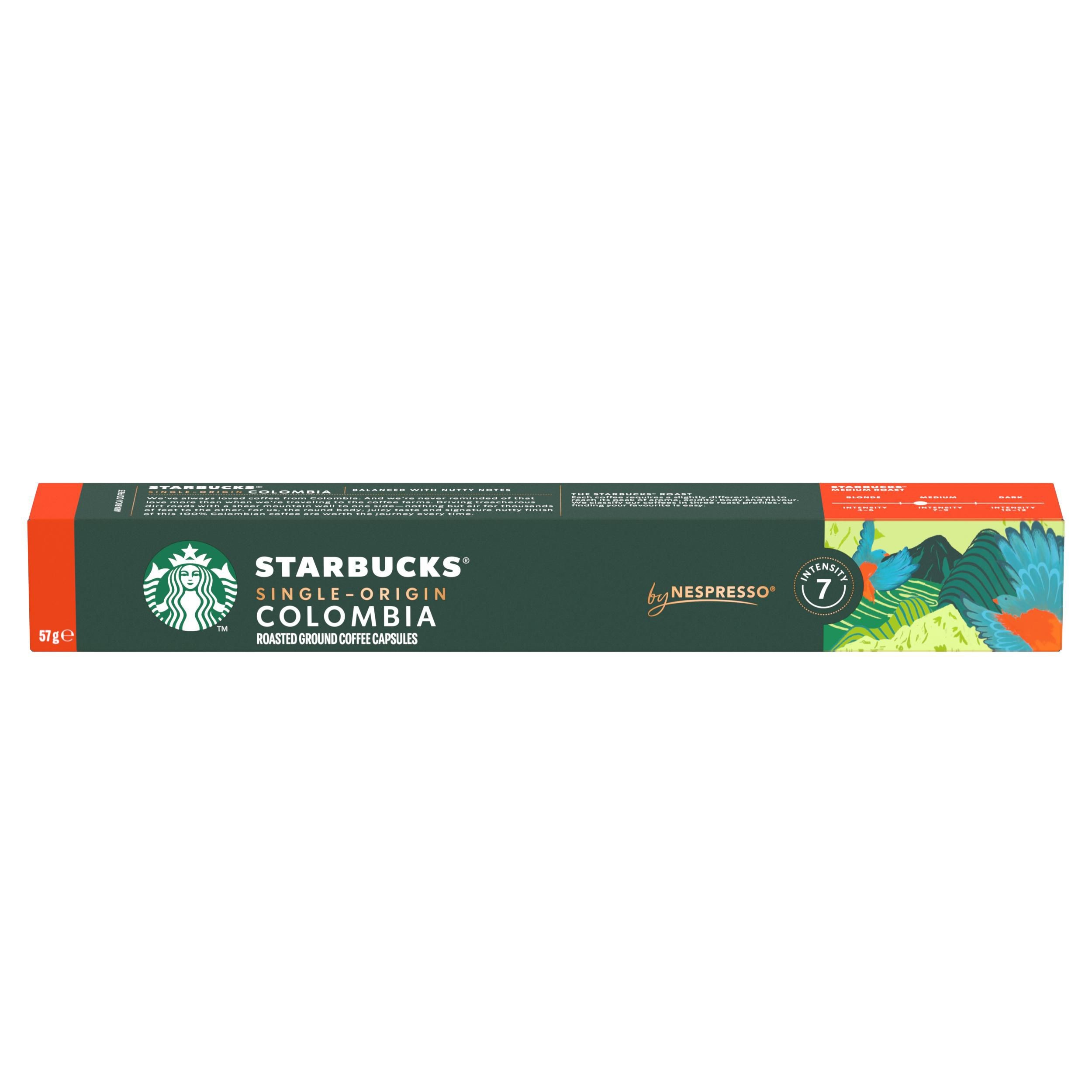 Nápoje - Starbucks by Nespresso Single-Origin Colombia Kávové kapsle 10ks