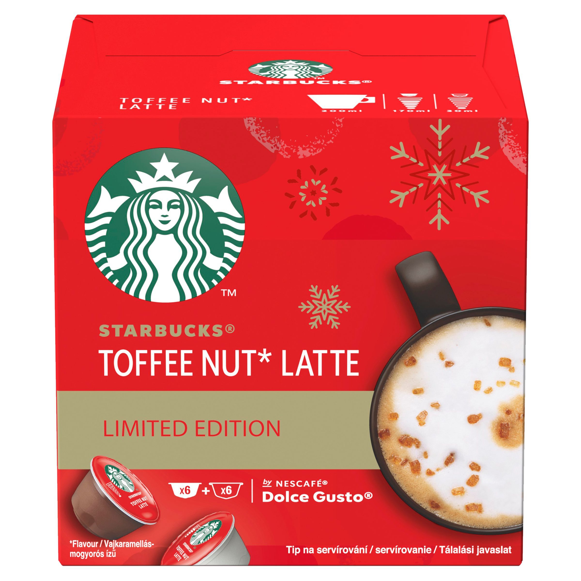 Nápoje - Starbucks Toffee Nut Latte 127,8 g