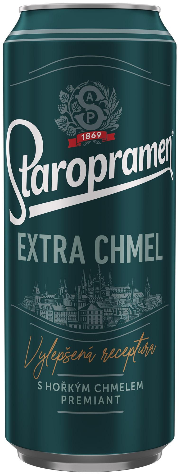 Nápoje - Staropramen Extra Chmel 0,5l plech