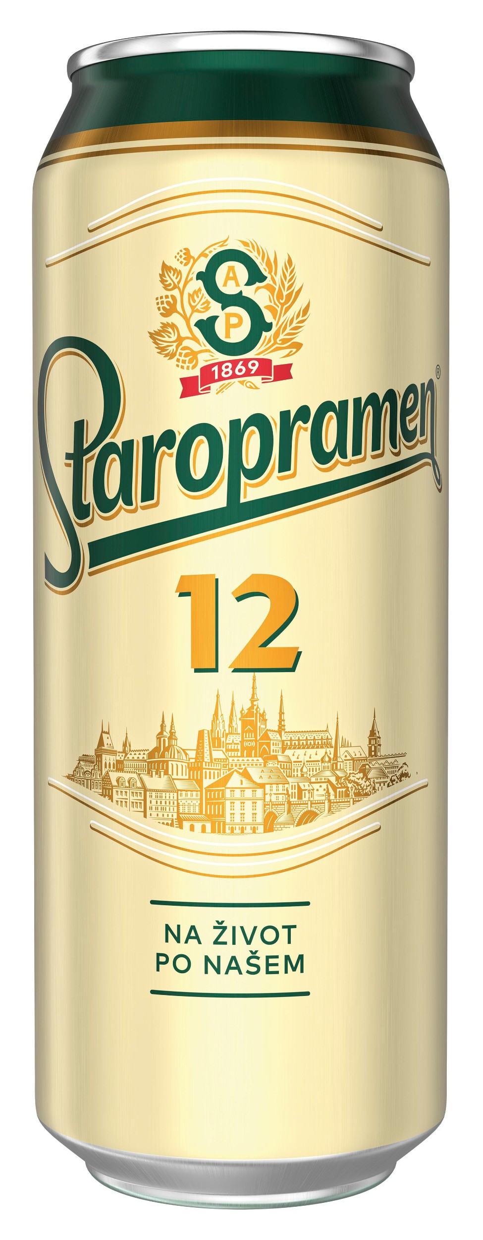 Nápoje - Staropramen Pivo ležák světlý 0,5 l