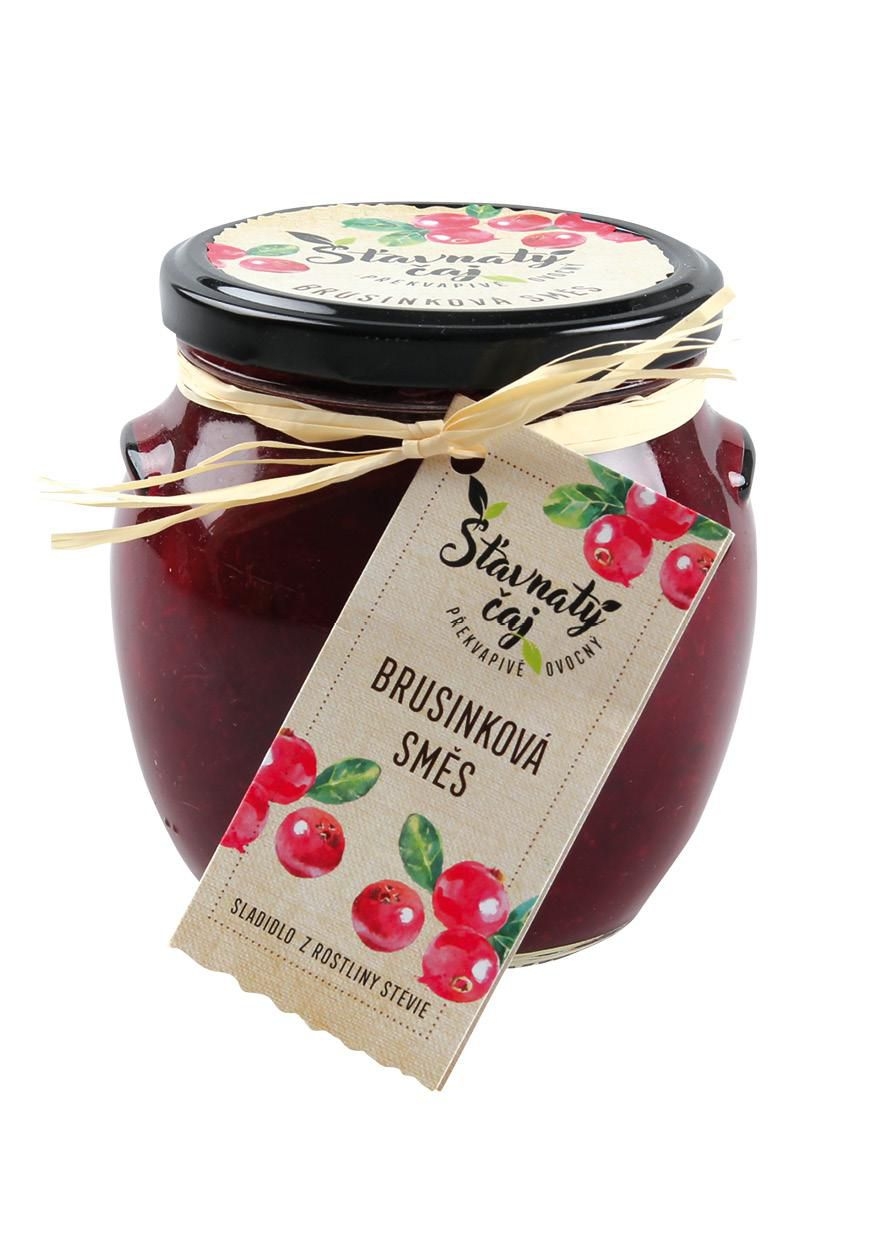 Nápoje - Šťavnatý čaj - Brusinková směs 500 g