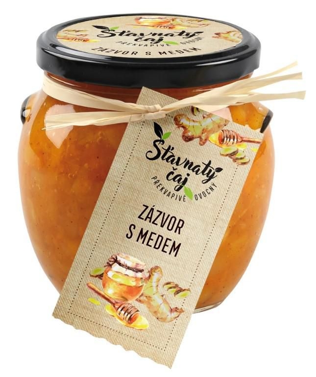 Nápoje - Šťavnatý čaj - Citrusová směs se zázvorem