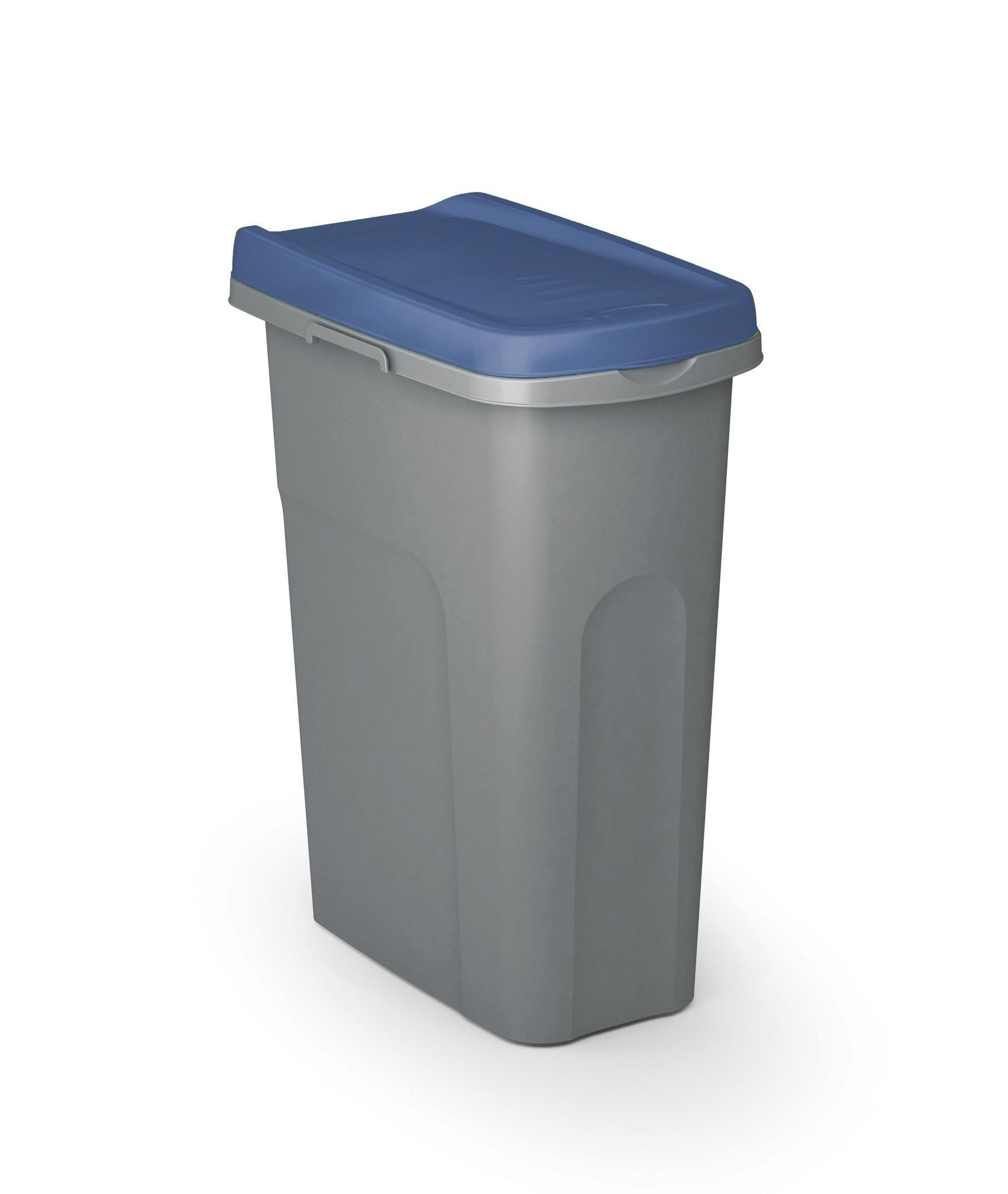 Domácnost a Zahrada - STEFANPLAST Odpadkový koš Home Eco System 25 l, modrý