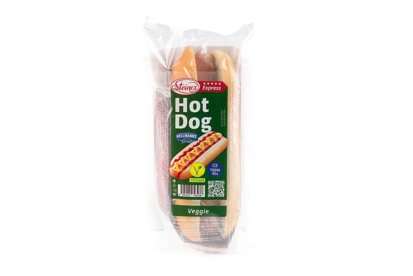 Zdravý svět - Steinex Express Hot dog - veggie 110g