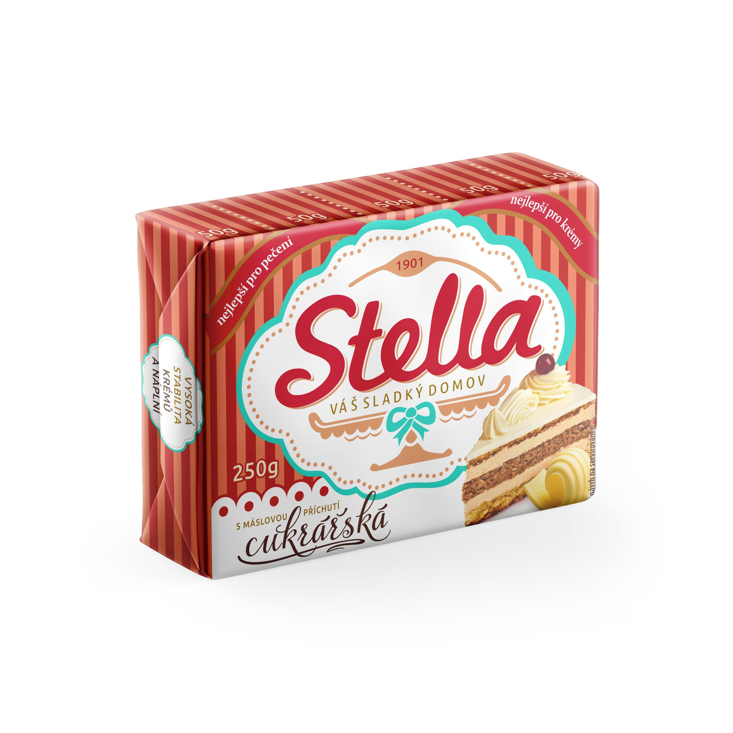 Mléčné a chlazené - Stella cukrářská 75% RSPO MB 250g