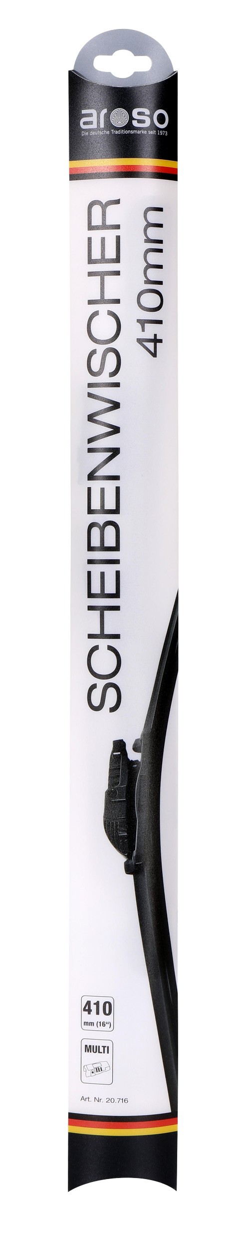 Auto-moto - Stěrač flat 410 mm multifunkční