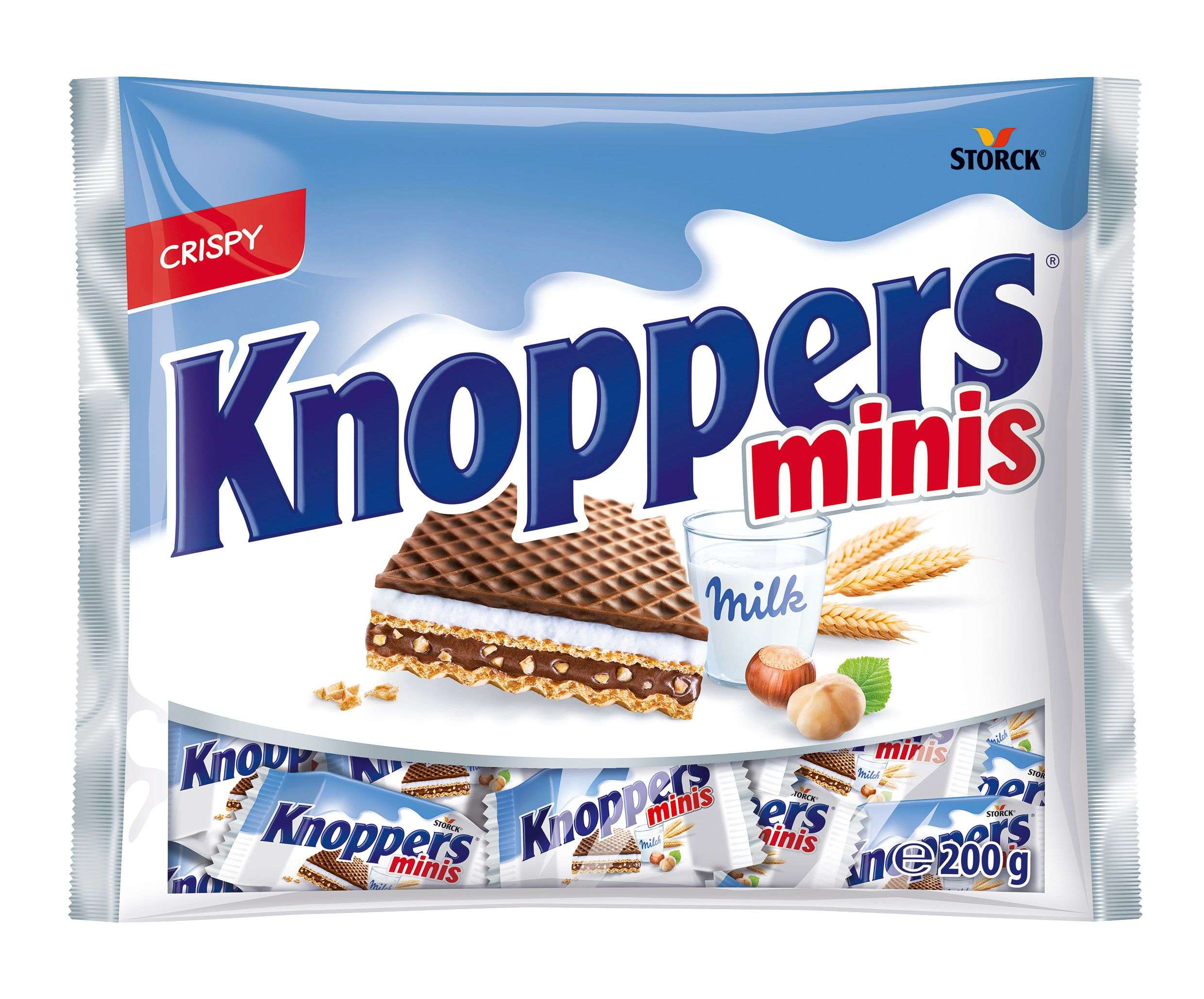 Trvanlivé potraviny - Storck Knoppers Minis 200g