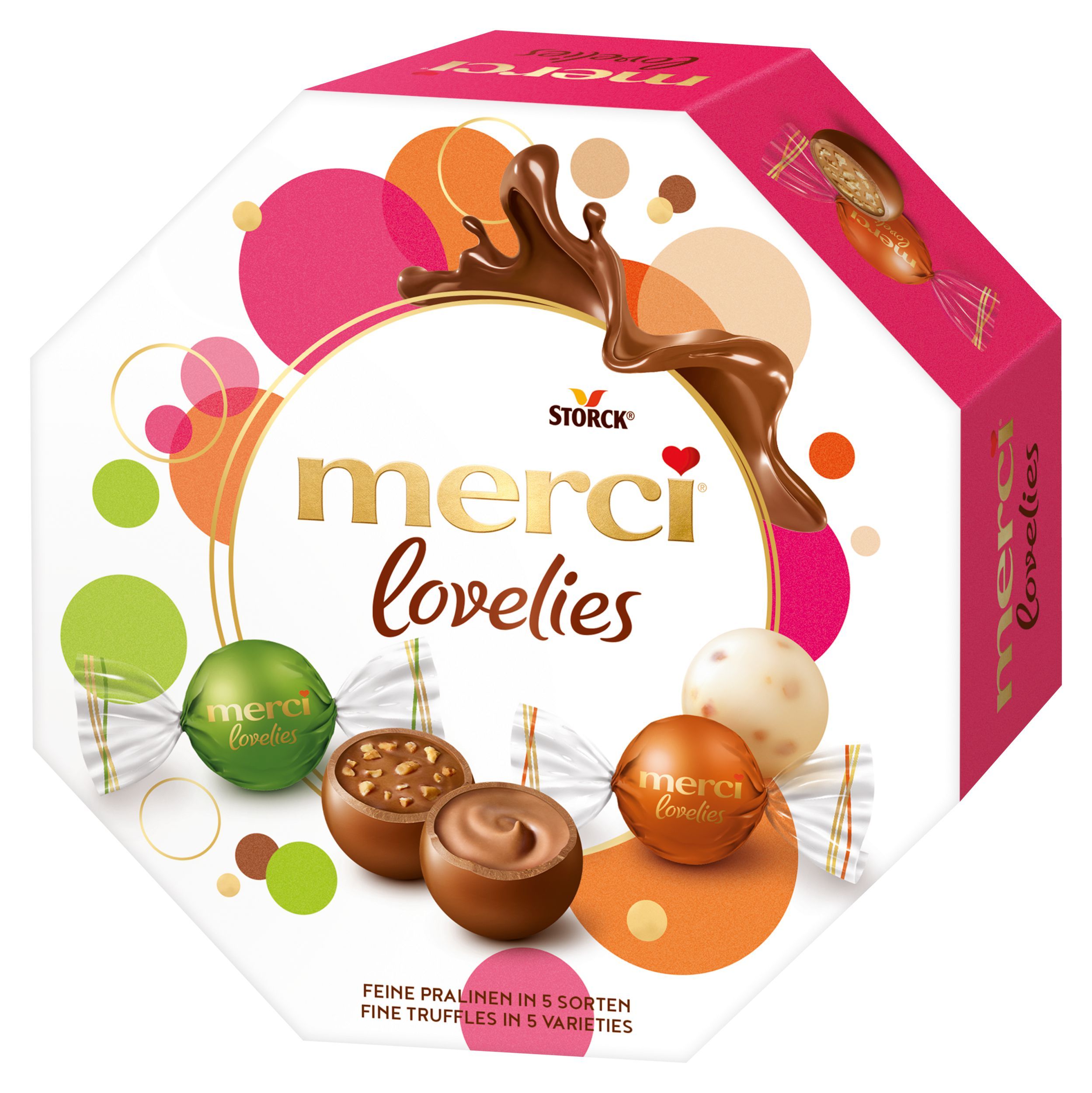 Trvanlivé potraviny - Storck Merci Lovelies 185g