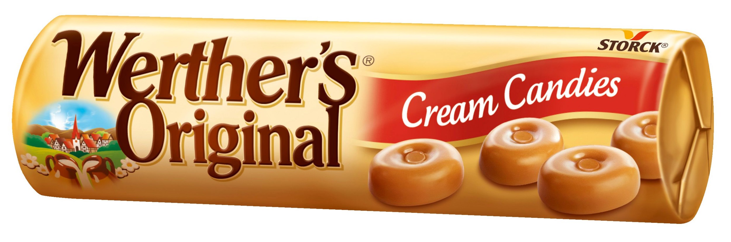 Trvanlivé potraviny - Storck Werther's Original Smetanové bonbóny 50g