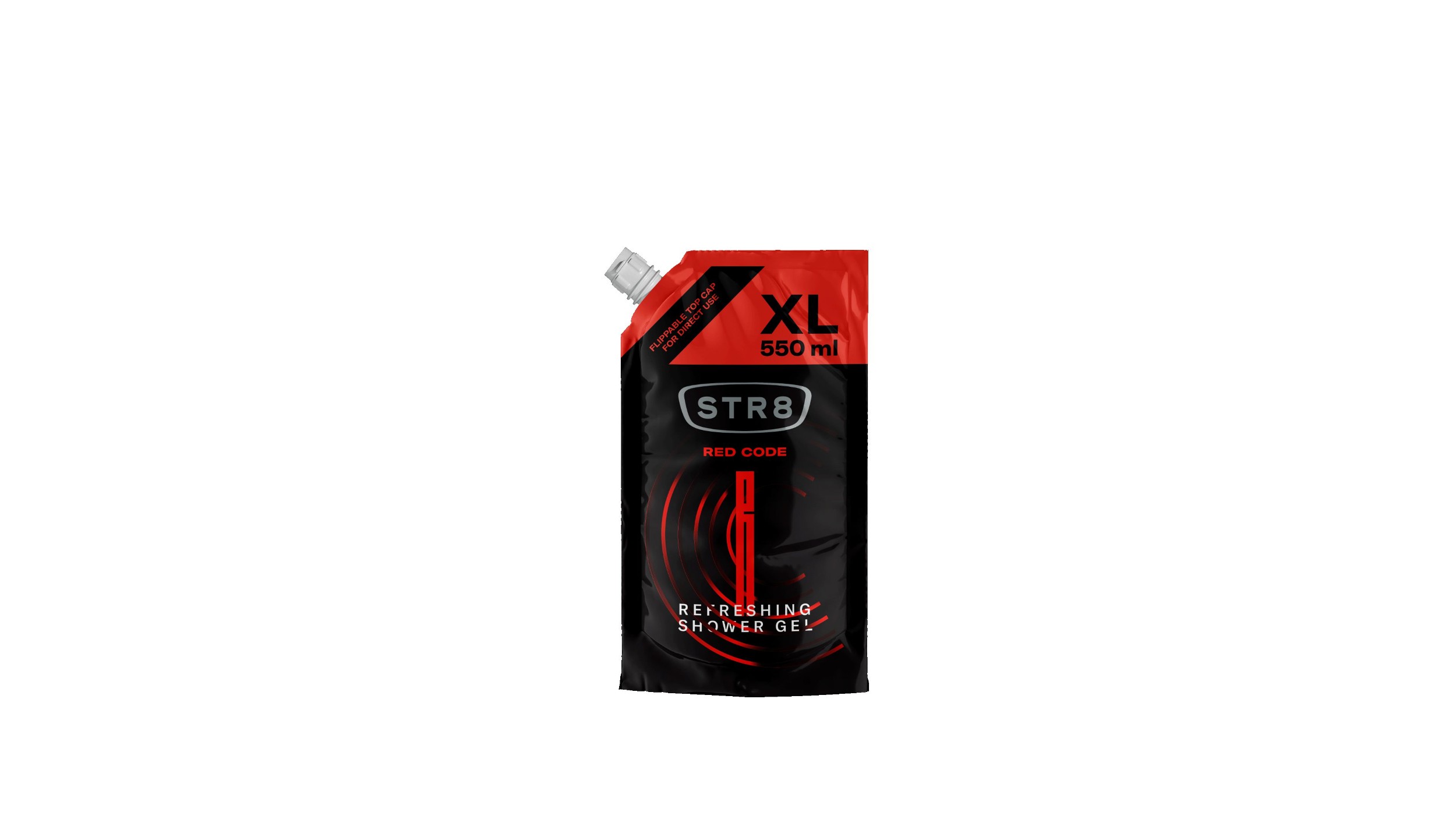 Drogerie a kosmetika - STR8 Sprchový gel Red Code DOYPACK 550 ml