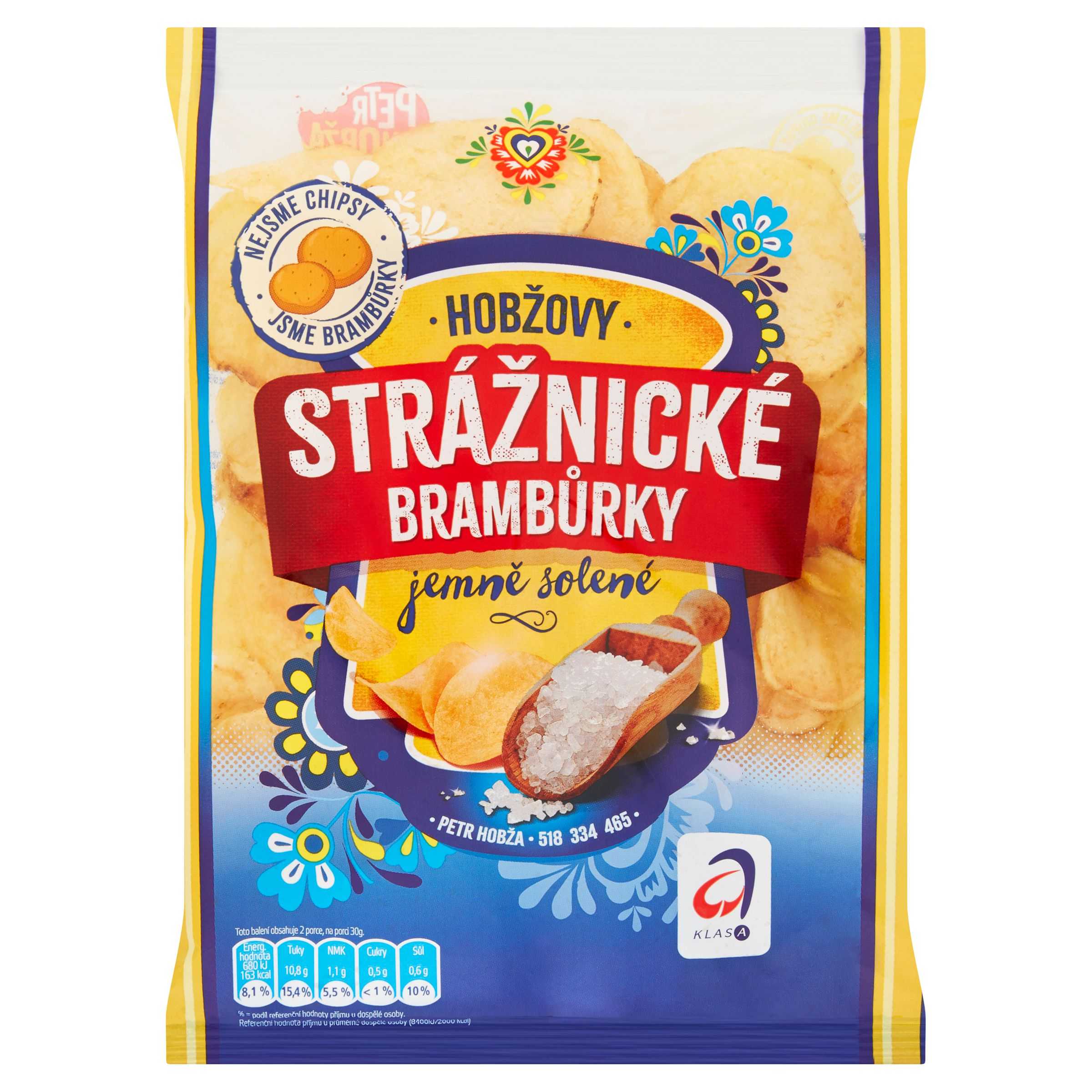 TOP produkty - Strážnické Brambůrky Jemně solené 60 g