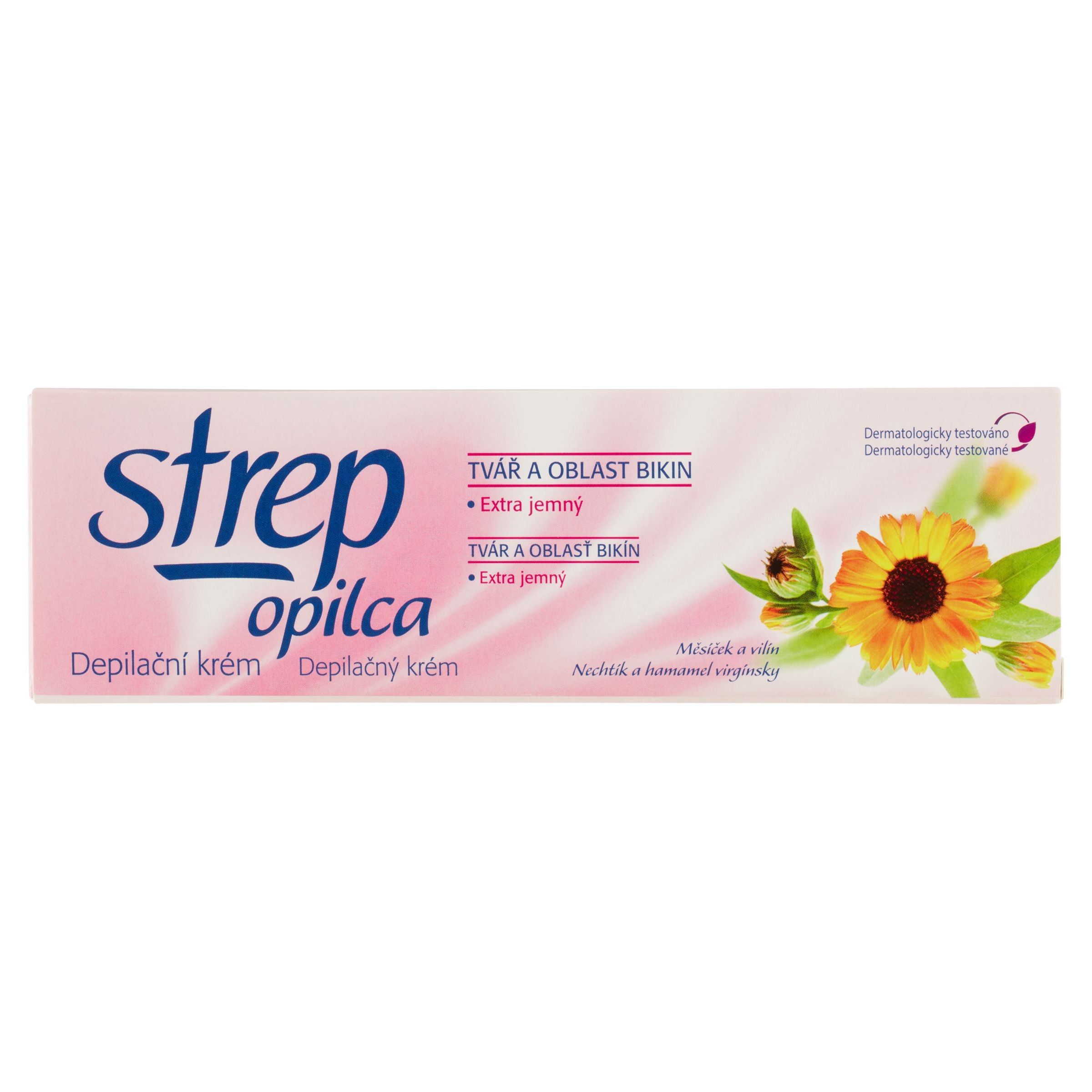 Drogerie a kosmetika - Strep Opilca Depilační krém měsíček a vilín 75 ml