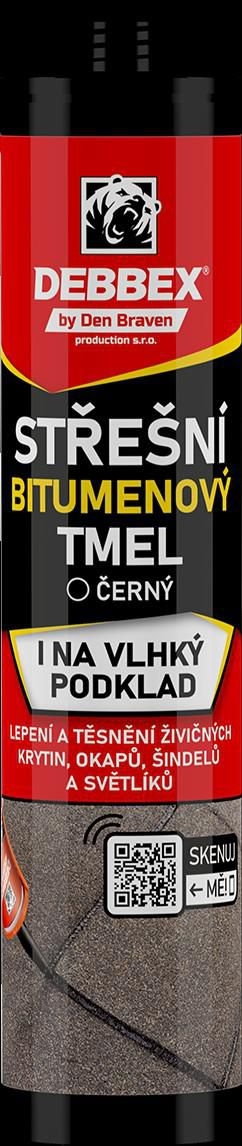 Domácnost a Zahrada - Střešní bitumenový tmel 310 ml