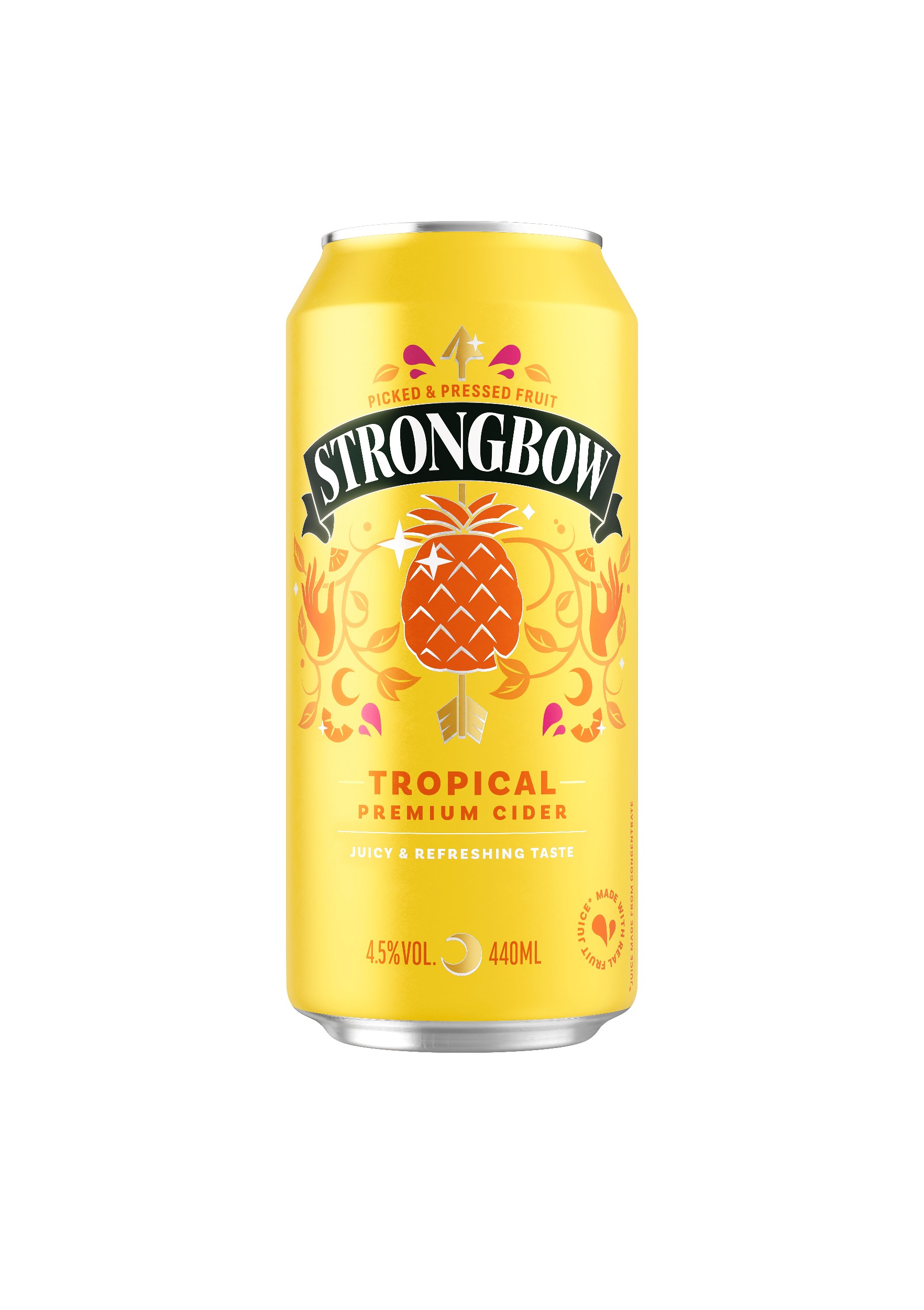 Strongbow Tropical plech 0,44 l-0
