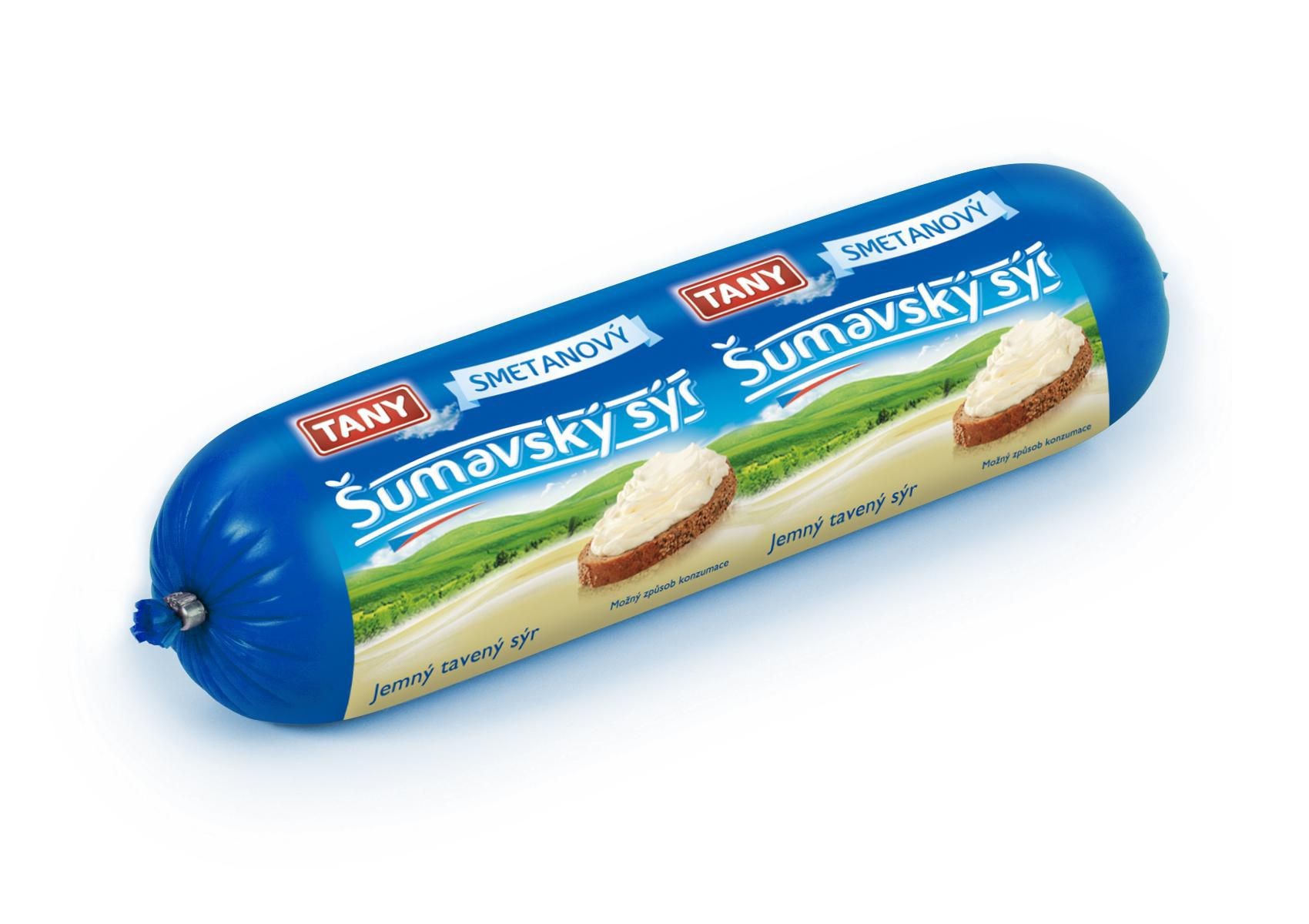 Šumavský tavený sýr smetanový 90g-0