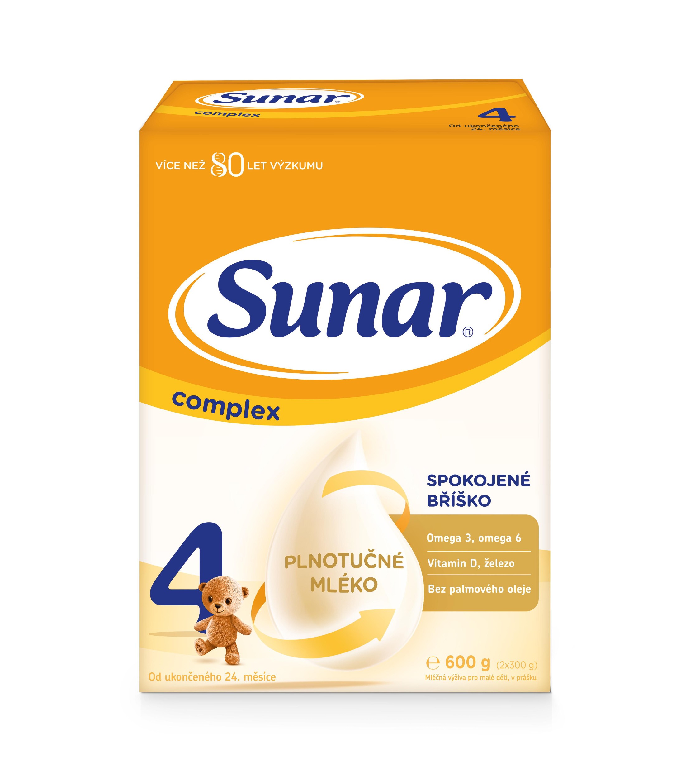 Svět dětí - Sunar Complex 4 batolecí mléko 600 g