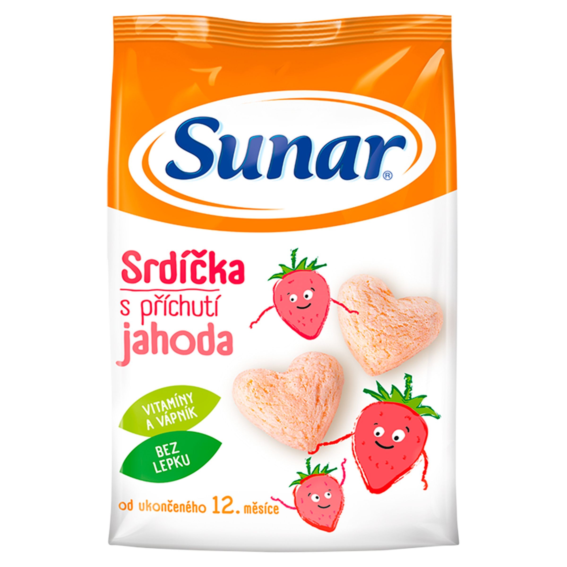 Svět dětí - Sunar Dětské křupky Jablečné kroužky 12m+, 50 g