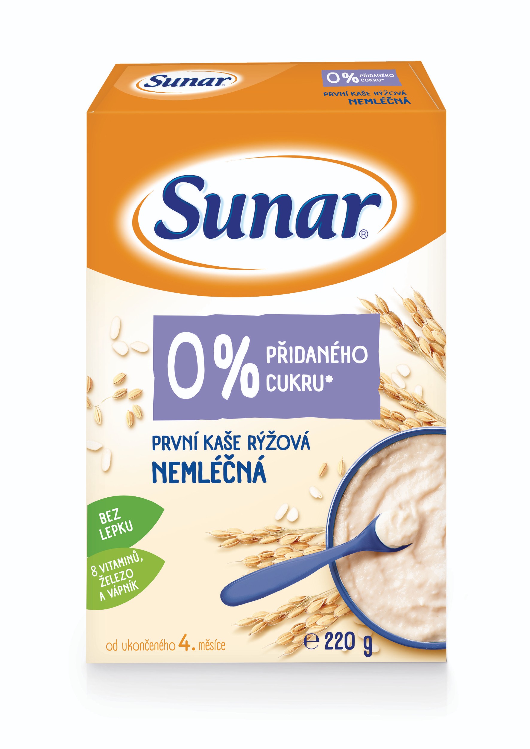 Svět dětí - Sunar první kaše rýžová nemléčná 220 g