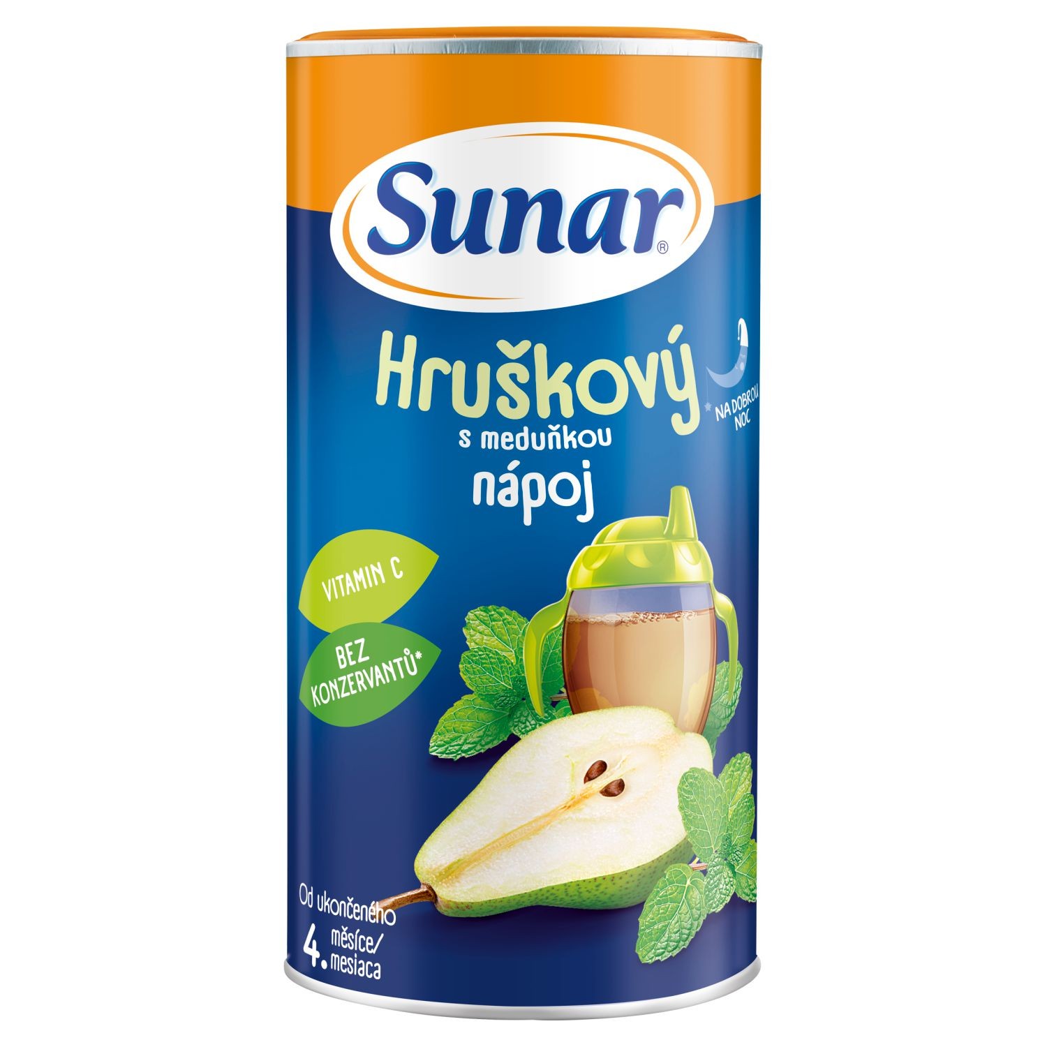 Svět dětí - Sunar rozpustný nápoj hruškový s meduňkou 200 g