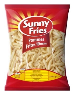 Mražené potraviny - Sunny Fries Pommes Frites 10mm 5xmražené 2500g