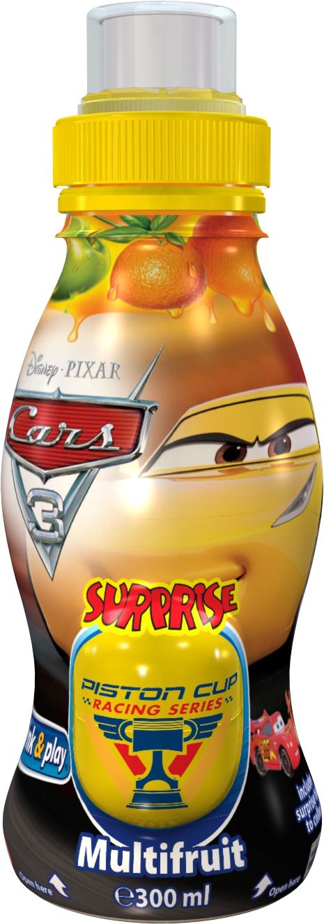 Svět dětí - Surprise Cars/Hulk multivitamin 0,3l PET
