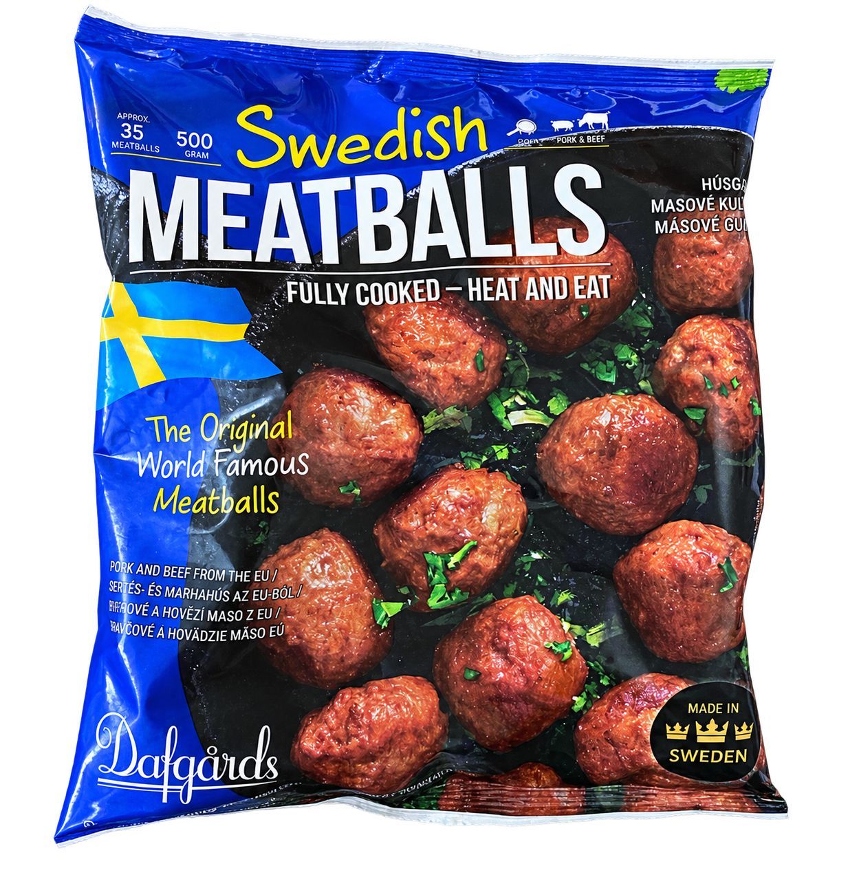 Mražené potraviny - Švédské masové kuličky original 500g