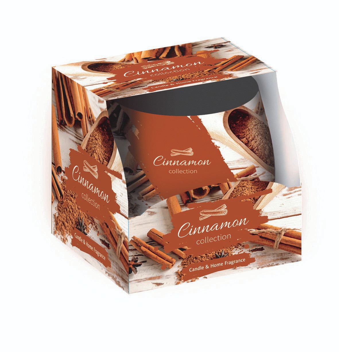 Domácnost a Zahrada - Svíčka vonná ve skle cinnamon, 100g