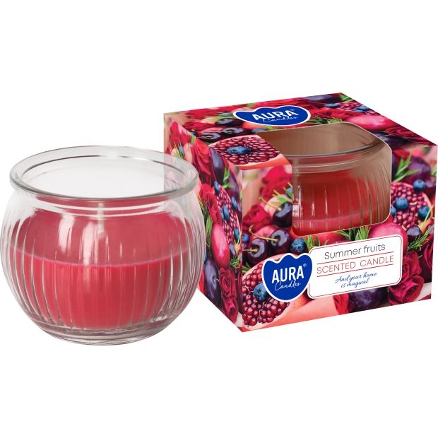 Domácnost a Zahrada - Svíčka vonná ve skle Summer Fruits 80g